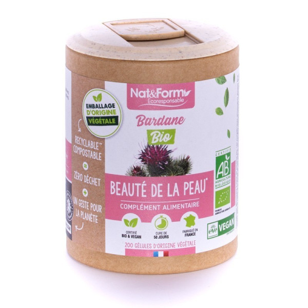 Bardane gamme écoresponsable 200 gélules Nat et Form