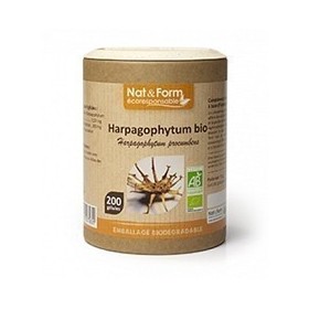 Harpagophytum gamme écoresponsable 200 gélules Nat et Form
