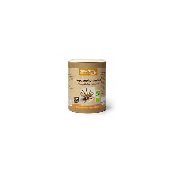 Harpagophytum gamme écoresponsable 200 gélules Nat et Form