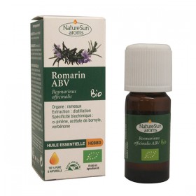 Huile essentielle romarin ABV 10 ml NatureSun aroms BIO et VEGAN