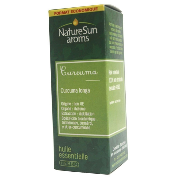 Huile essentielle curcuma 10 ml NaturSun arôme BIO