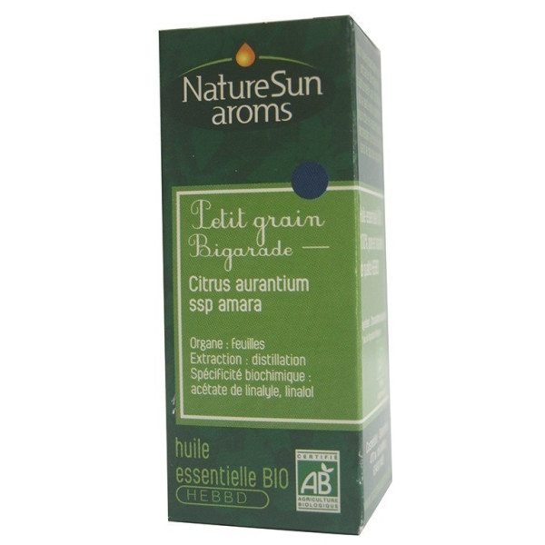 Huile essentielle petit grain bigarade 10 ml NaturSun arôme BIO