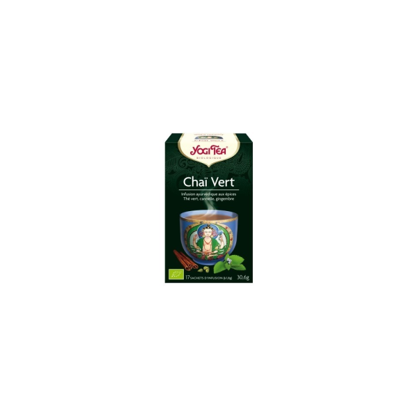 Infusion chaï vert 17 sachets Yogi Tea BIO