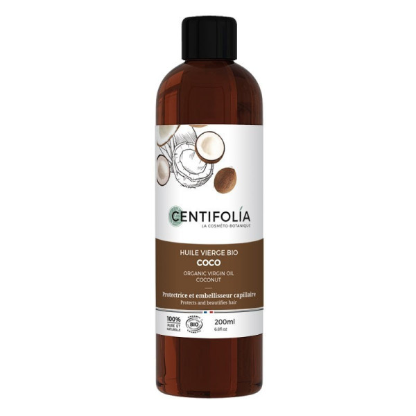 Huile de coco 200ml Centifolia BIO