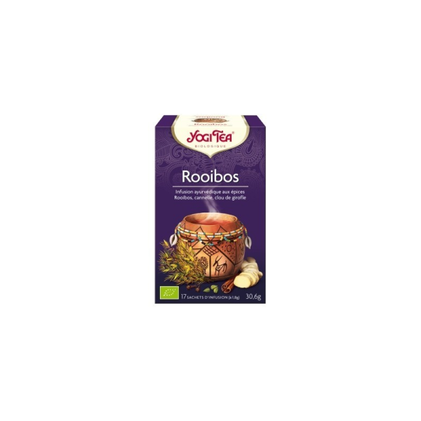 Infusion rooibos 17 sachets Yogi Tea BIO