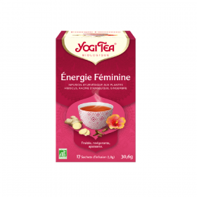 Infusion énergie féminine 17 sachets Yogi Tea BIO