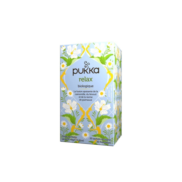 Infusion relax 20 sachets Pukka BIO