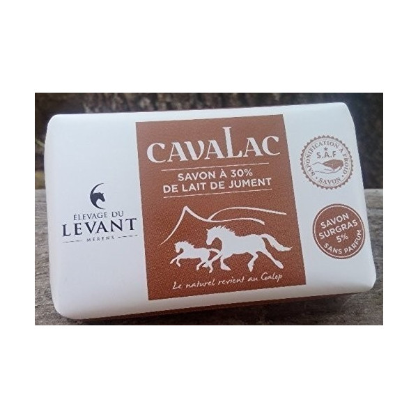 Savon lait de jument 100g Cavalac