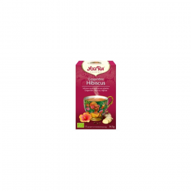 Infusion gingembre hibiscus 17 sachets Yogi Tea BIO
