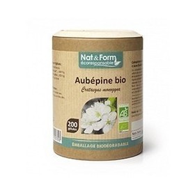 Aubépine 200 gélules végétales Nat et Form