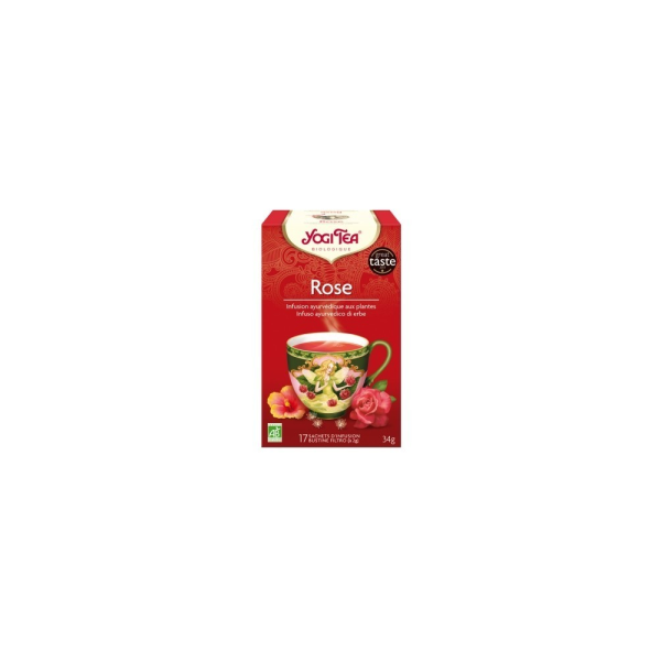 Infusion rose 17 sachets Yogi Tea BIO