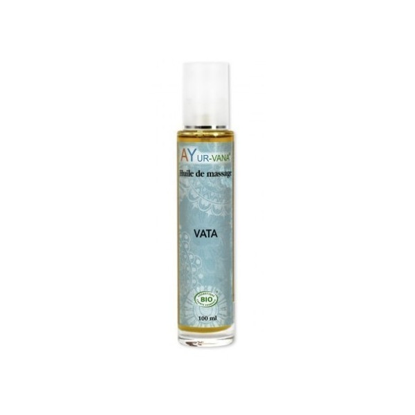 Huile de massage Vata 100 ml Ayur-Vana BIO