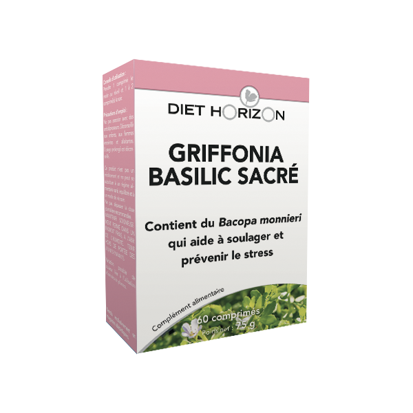 Griffonia basilic sacré 60 comprimés Diet Horizon