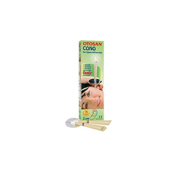 2 cônes pour oreilles Otosan