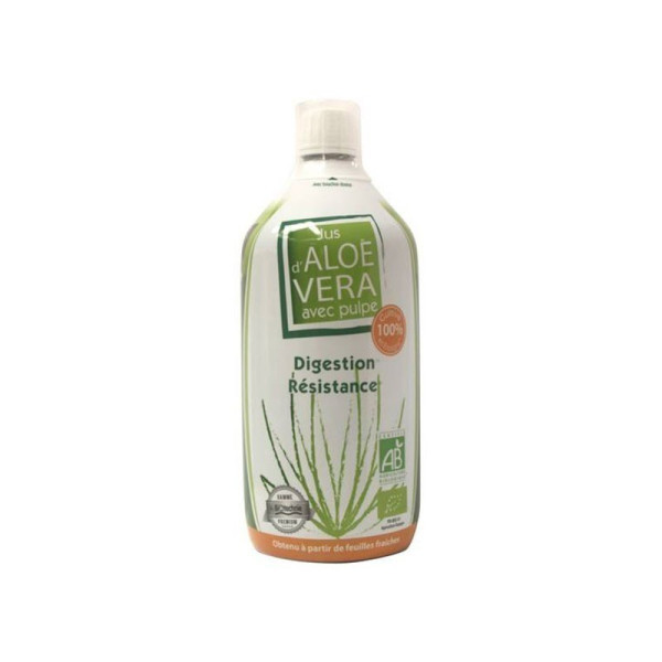 Aloe véra pulpe bio 1 L Biotechnie
