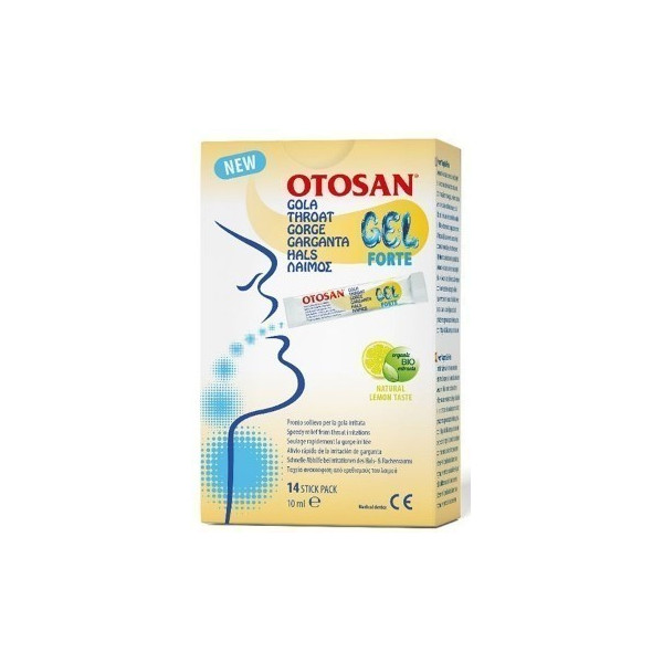 Gorge gel fort 14 sticks de 10ml Otosan