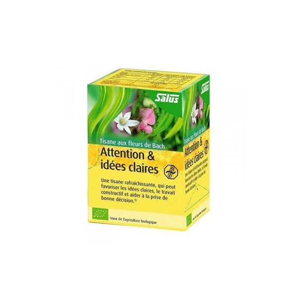 Tisane bach attention idees claires 30g  salus bio