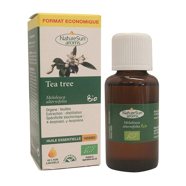Huile essentielle tea tree 30 ml NatureSun aroms BIO et VEGAN