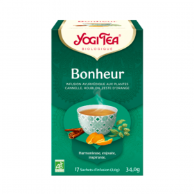 Infusion bonheur 17 sachets Yogi Tea BIO