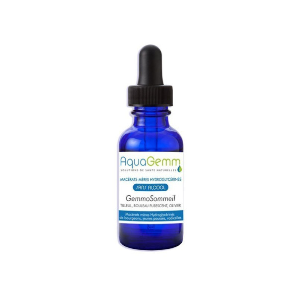 Macérat mère de bourgeons sans alcool gemmosommeil 50 ml Aquagemm BIO