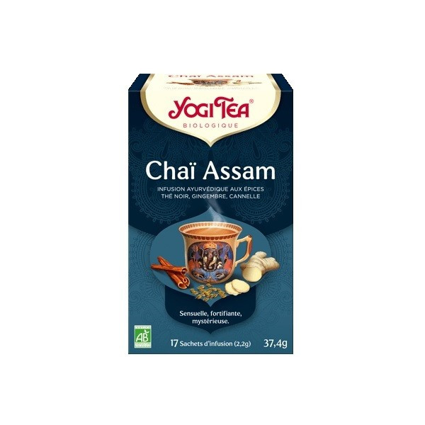 Infusion chaï assam 17 sachets Yogi Tea  BIO