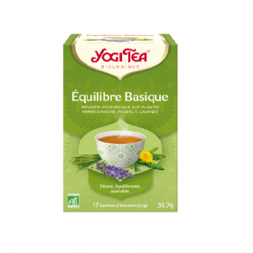 Infusion équilibre basique 17 sachets Yogi Tea BIO