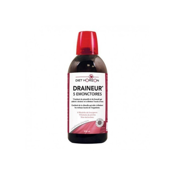 Draineur 5 émonctoires 500ml Diet Horizon BIO