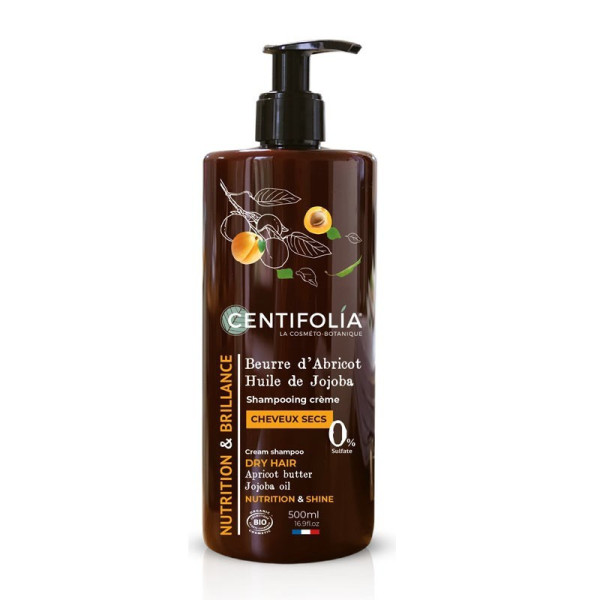 Shampoing cheveux secs 500ML Centifolia BIO