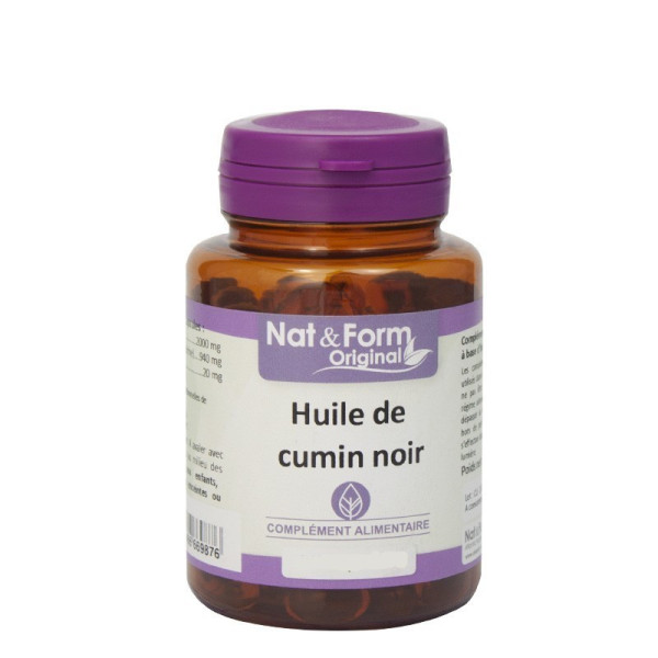 Ail noir 60 gélules gamme écoresponsable Nat et Form