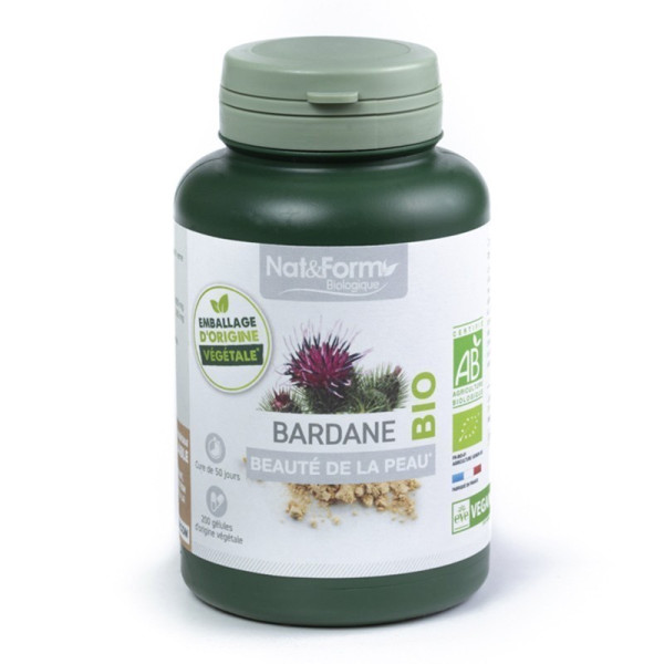 Bardane 200 gélules végétales BIO