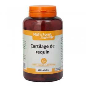Cartilage de requin 120 gélules végétales Nat et Form