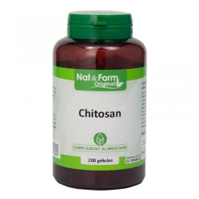 Chitosan 200 gélules Nat et...