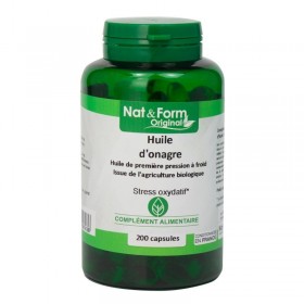 Huile d'onagre 360 capsules...