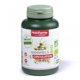 Hamamelis 200 gélules végétales Nat et Form BIO