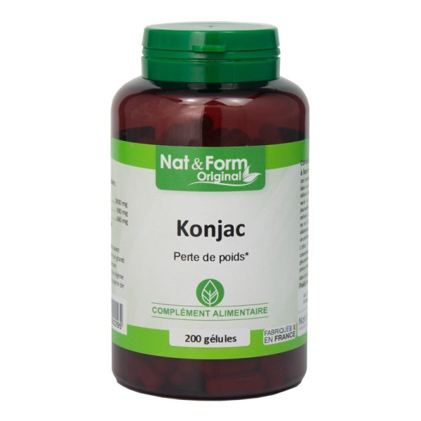 Konjac 120 gélules Nat et Form