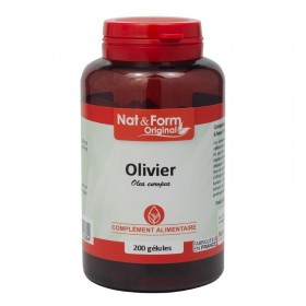 Olivier 120 gélules végétales Nat et Form
