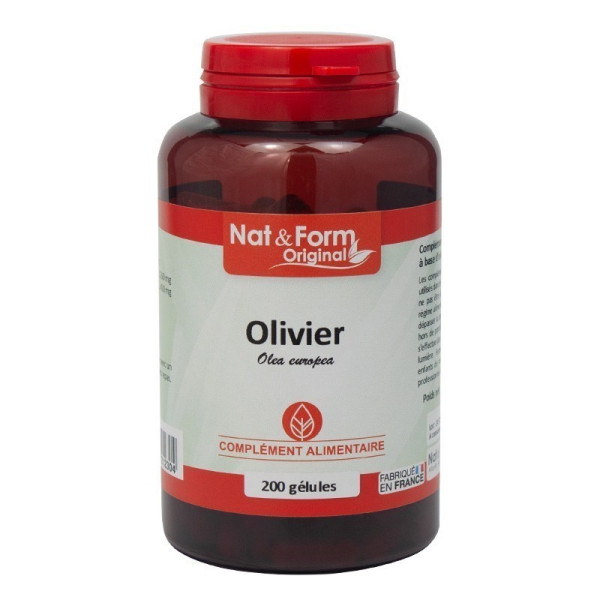 Olivier 120 gélules végétales Nat et Form