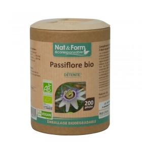 Passiflore et valériane 120 gélules végétales Nat et Form