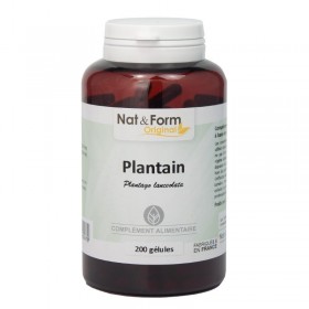Plantain 200 gélules Nat et Form