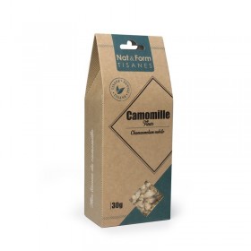 Tisane de fleurs de camomille romaine 30g Nat et Form BIO