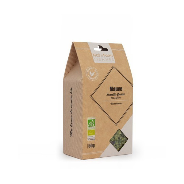 Tisane de mauve 50g Nat et Form BIO