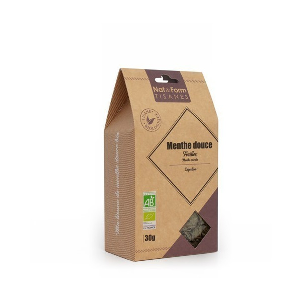 Tisane de menthe douce 30g Nat et Form BIO
