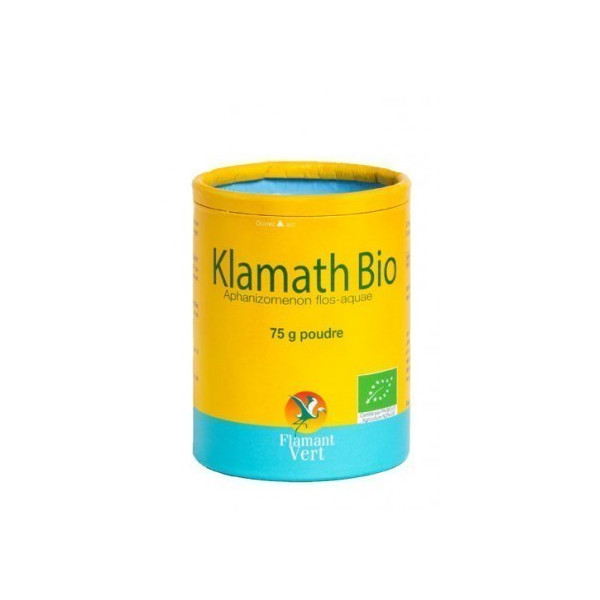 Klamath boite de 75g de paillettes Flamant Vert BIO