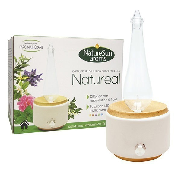 Diffuseur d'huiles essentielles par nébulisation Natureal NatureSun arôms