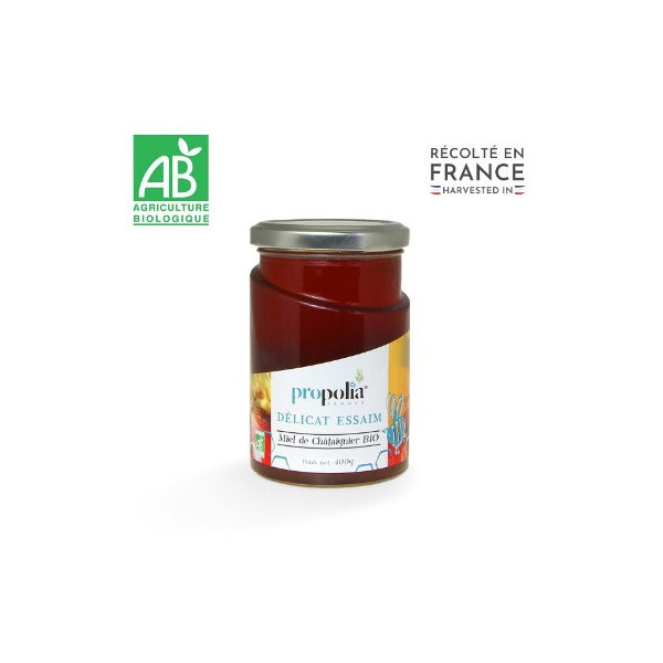 Miel de châtaignier 400g origine France Propolia BIO