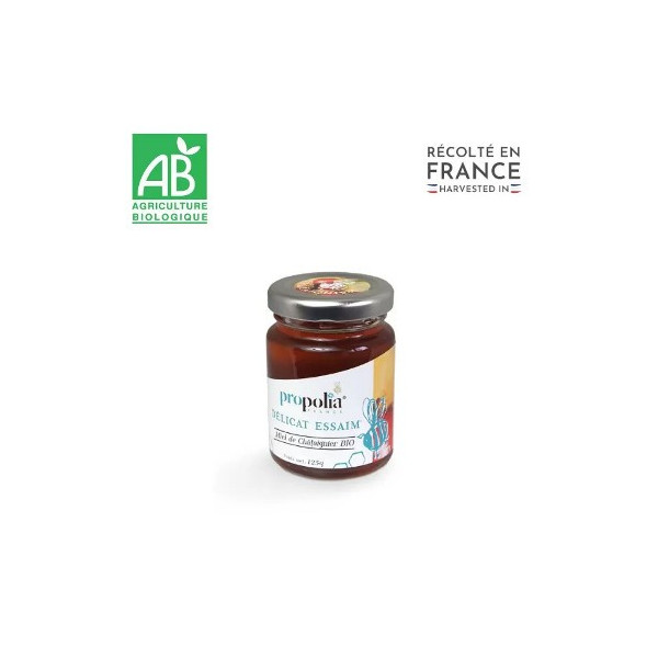 Miel de châtaignier origine France 125g Propolia BIO