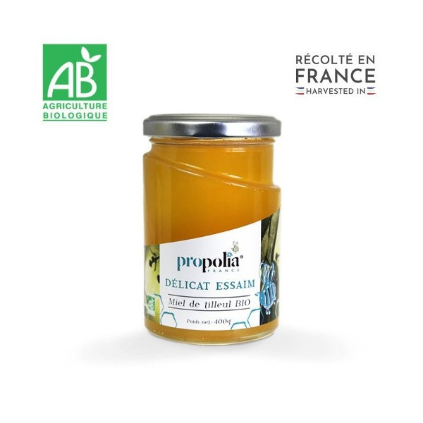 Miel de tilleul 400g origine France Propolia BIO