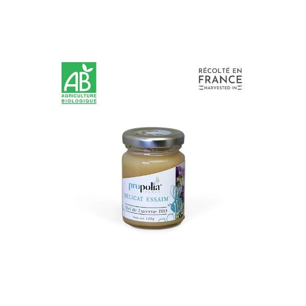 Miel de luzerne origine France 125g Propolia BIO