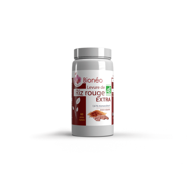 Levure de Riz Rouge 300 mg  120 gélules BIO