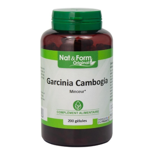 Garcinia Cambogia 200 gélules Nat et Form